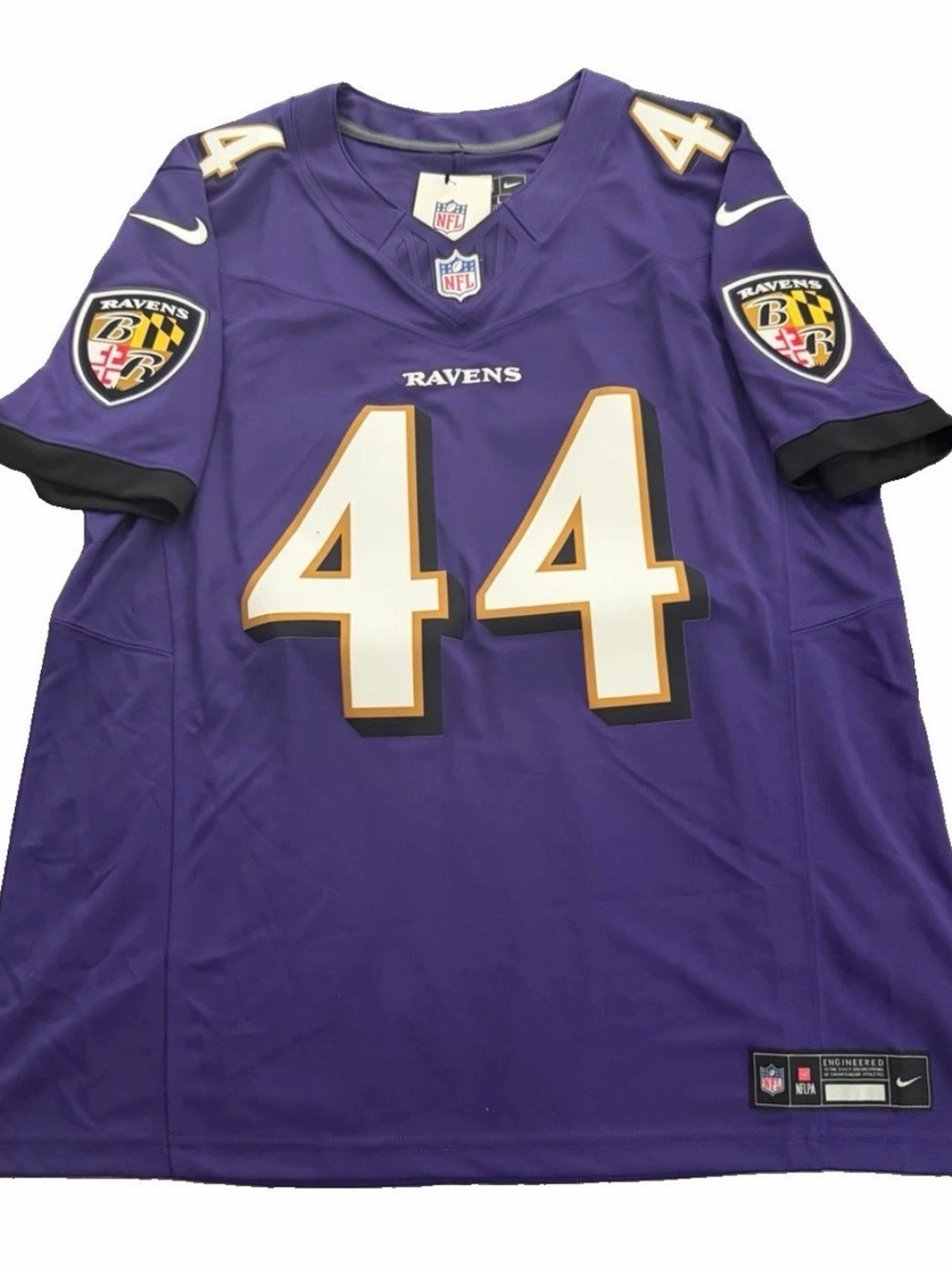 NWT Authentic Marlon Humphrey FUSE Limited Purple Baltimore Ravens Jersey LG NFL